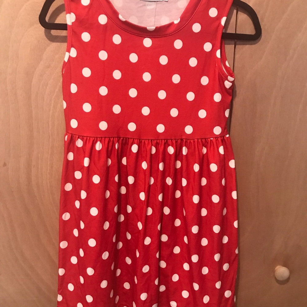 Girls knee length tunic or dress